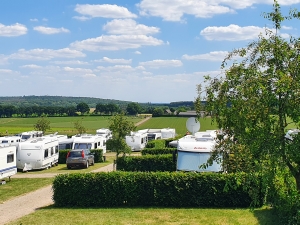 Een mooi plekje op de camping in de Achterhoek Boerderijcamping Op den Stuwal in de Achterhoek, Gelderland